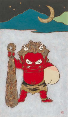 桃太郎図 鬼に金棒。 Momotaro Oni ni Kanabo by Kazuyuki 桃太郎図 鬼に金棒。 Momotaro Oni ni Kanabo by Kazuyuki